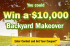 Cheestrings Win a Backyard Makeover Contest