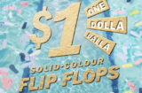Old Navy $1 Flip Flop Sale + Golden Flip Flop Contest
