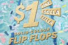 Old Navy $1 Flip Flop Sale + Golden Flip Flop Contest