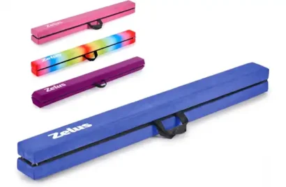 ZELUS Wood Core Folding Gymnastics Beam
