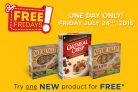 Free Oatmeal Crisp or Nature Valley Coupon *Reminder*