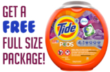 Shopper Army Free Tide PODS Plus Febreze