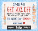 Chapters | Indigo – 20% Off Coupon Code