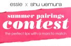 essie x shu uemura Summer Pairings Contest