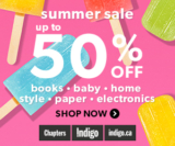 Chapters Indigo – Summer Sale
