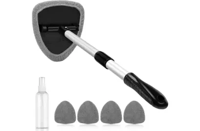 AstroAI Car Window Cleaning Tool with Telescopic and Extendable Handle