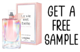 Lancome La Vie Est Belle Soleil Cristal Free Sample