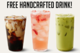 Starbucks Free Handcrafted Drink
