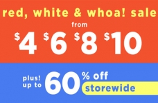 Old Navy Sales & Coupons | Red, White & Whoa! Sale + Up to 60% off Storewide + 30% Off Purchase + 15% off Clearance