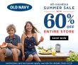 Old Navy All Canadian Summer Sale