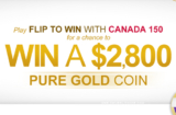 Royal Canadian Mint Flip to Win Contest