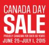 Sears Canada Day Sale