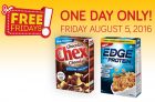 *REMINDER* Free* Chex or Edge Cereal Coupon