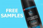 Free Axe Ice Chill Body Spray Sample