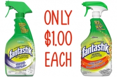 Get Fantastik Cleaners for $1
