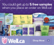 Well.ca – Free Samples Are Back