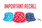 RECALL: Joe Fresh Toddler & Baby Sun Hats
