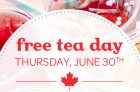 DAVIDsTEA Free Tea for Canada Day