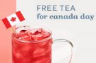 DAVIDsTEA – Free Tea for Canada Day