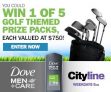 Cityline & Dove Men+Care Golf Contest