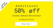 Bench – Extra 50% Off Sale Prices