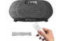 MERACH Vibration Plate Exercise Machine, Curved Vibration Plate with Real-Time Calorie Tracking on LED Display, Vibrating Plate Exercise Machine for Women Men, Workout Equipment for Home