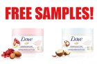Free Dove Body Polish Samples