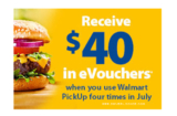 FREE $40 eVouchers from Walmart