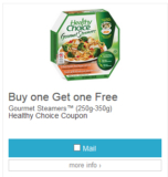 Hidden Save.ca – BOGO Healthy Choice Gourmet Steamers Coupon