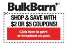 Bulk Barn $2 Or $5 Coupons