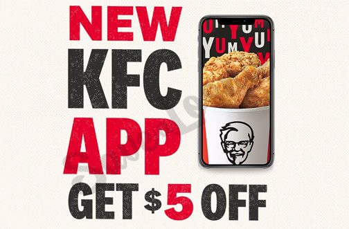 kfc app coupon