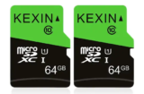 KEXIN 64GB Micro SD Card 2 Pack with SD Adapter
