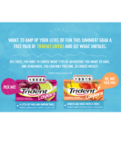 Trident Layers Gum Freebie