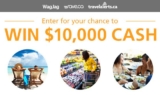 Win $10,000 from WagJag, Save.ca & TravelAlerts