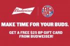 Free $25 Boston Pizza Gift Card