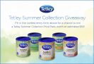Tetley Tea Summer Collection Giveaway