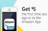 Amazon.ca App $5 Credit Offer