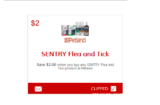 SENTRY Flea & Tick Coupon