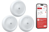X-Sense Wi-Fi Water Leak & Freeze Detector, No Hub Required, 3 Pack