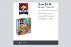 Quaker Chewy Caramel & Chocolate Bars Coupon