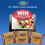 Italpasta For Pasta Lovers Giveaway *ON Only*
