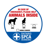 Free Pet Emergency Decal