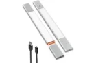 EZVALO Motion Sensor Under Cabinet Lighting, 46 LEDs (2 Pack)