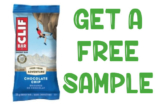 Free CLIF BAR Mini Sample