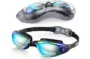 Aegend Swim Goggles, No Leaking Full Protection Adult Men Women Youth