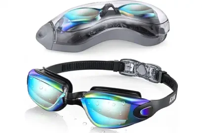 Aegend Swim Goggles, Adult and Youth