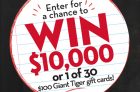 Giant Tiger Back To School Contest