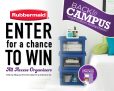 Rubbermaid Back to Campus Organization Sweepstakes