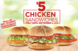 Harvey’s Chicken Sandwiches for $5