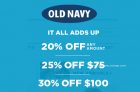 Old Navy – Get More, Save More
